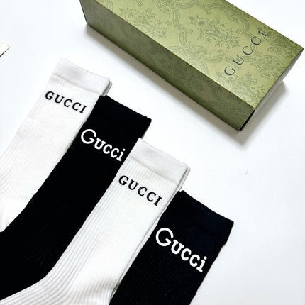 GUCCI 26S CREW SOCKS 400461 (1 BOX)
