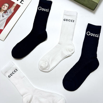 GUCCI 26S CREW SOCKS 400461 (1 BOX)