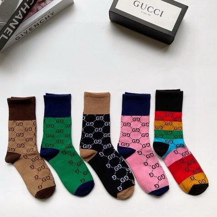 GUCCI 26S CREW SOCKS 403657 (1 BOX)