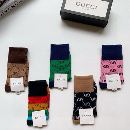 GUCCI 26S CREW SOCKS 403657 (1 BOX)