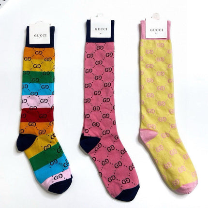 GUCCI 26S MID-CREW SOCKS 405361 (1 BOX)
