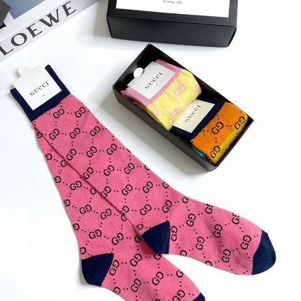 GUCCI 26S MID-CREW SOCKS 405361 (1 BOX)