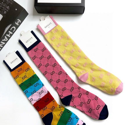 GUCCI 26S MID-CREW SOCKS 405361 (1 BOX)