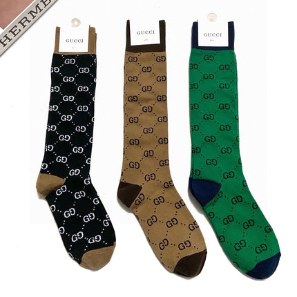 GUCCI 26S MID-CREW SOCKS 405362 (1 BOX)