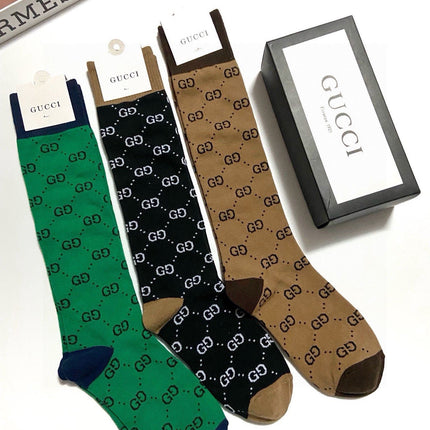 GUCCI 26S MID-CREW SOCKS 405362 (1 BOX)