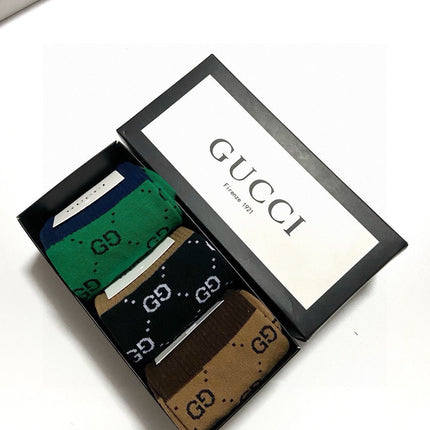 GUCCI 26S MID-CREW SOCKS 405362 (1 BOX)