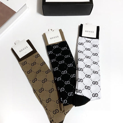 GUCCI 26S MID-CREW SOCKS 405363 (1 BOX)