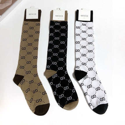 GUCCI 26S MID-CREW SOCKS 405363 (1 BOX)