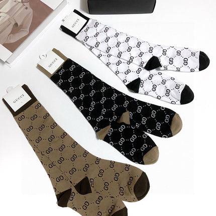 GUCCI 26S MID-CREW SOCKS 405363 (1 BOX)