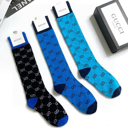 GUCCI 26S MID-CREW SOCKS 405364 (1 BOX)