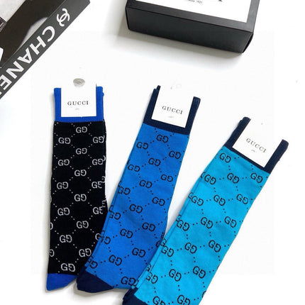GUCCI 26S MID-CREW SOCKS 405364 (1 BOX)
