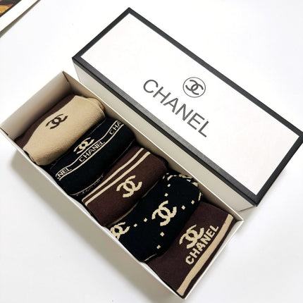 CHANEL 26S ANKLE SOCKS 405370 (1 BOX)