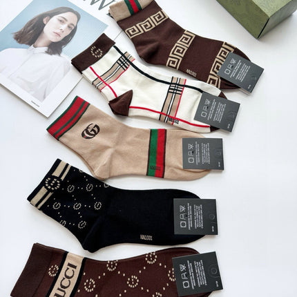 GUCCI 26S ANKLE SOCKS 405373 (1 BOX)