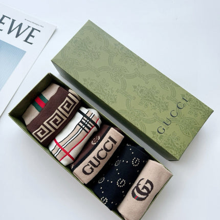 GUCCI 26S ANKLE SOCKS 405373 (1 BOX)