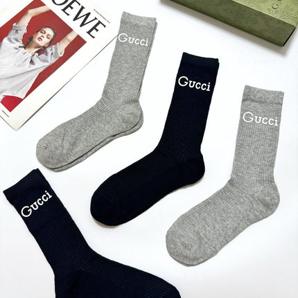 GUCCI 26S CREW SOCKS 405387 (1 BOX)