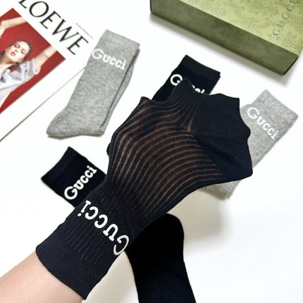 GUCCI 26S CREW SOCKS 405387 (1 BOX)