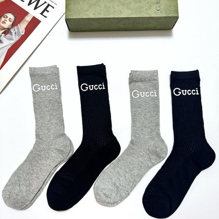 GUCCI 26S CREW SOCKS 405387 (1 BOX)