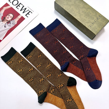 GUCCI 26S CREW SOCKS 405388 (1 BOX)