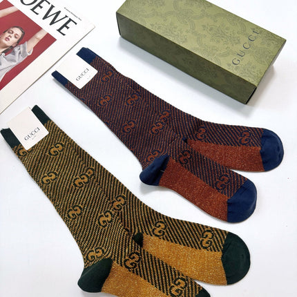 GUCCI 26S CREW SOCKS 405388 (1 BOX)