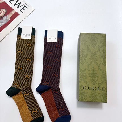 GUCCI 26S CREW SOCKS 405388 (1 BOX)