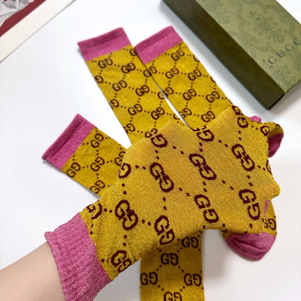 GUCCI 26S CREW SOCKS 405389 (1 BOX)