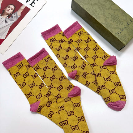 GUCCI 26S CREW SOCKS 405389 (1 BOX)