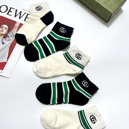 GUCCI 26S ANKLE SOCKS 407175 (1 BOX)