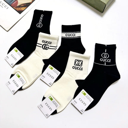 GUCCI 26S CREW SOCKS 407176 (1 BOX)