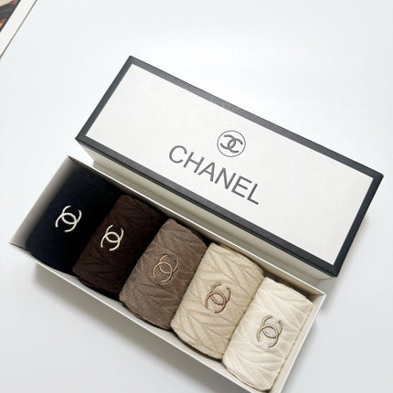 CHANEL 26S CREW SOCKS 407181 (1 BOX)