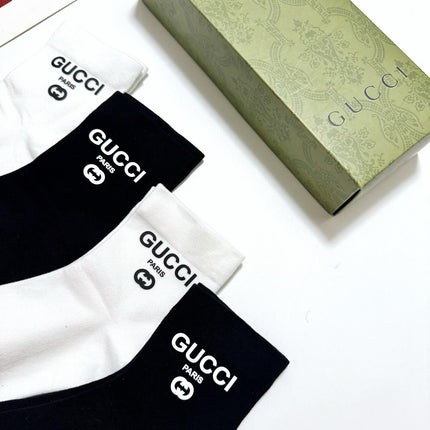 GUCCI 26S ANKLE SOCKS 407183 (1 BOX)