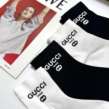 GUCCI 26S ANKLE SOCKS 407183 (1 BOX)