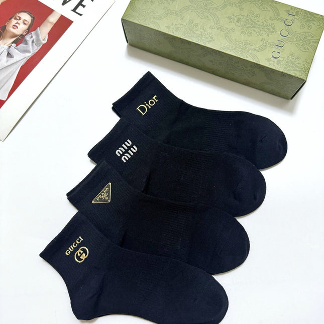 PRADA 26S ANKLE SOCKS 408739 (1 BOX)
