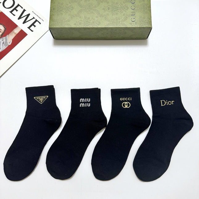 PRADA 26S ANKLE SOCKS 408739 (1 BOX)