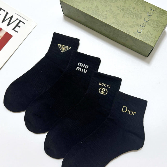 PRADA 26S ANKLE SOCKS 408739 (1 BOX)