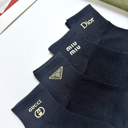 GUCCI 26S ANKLE SOCKS 408739 (1 BOX)