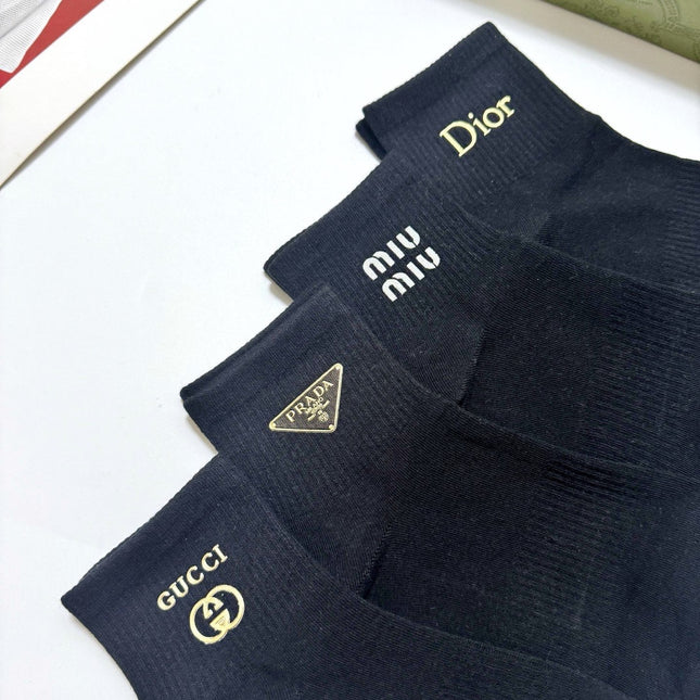 PRADA 26S ANKLE SOCKS 408739 (1 BOX)