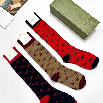 GUCCI 26S CREW SOCKS 410387 (1 BOX)