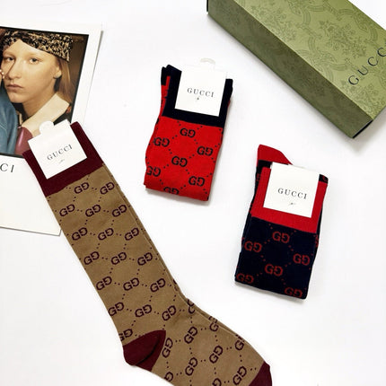 GUCCI 26S CREW SOCKS 410387 (1 BOX)