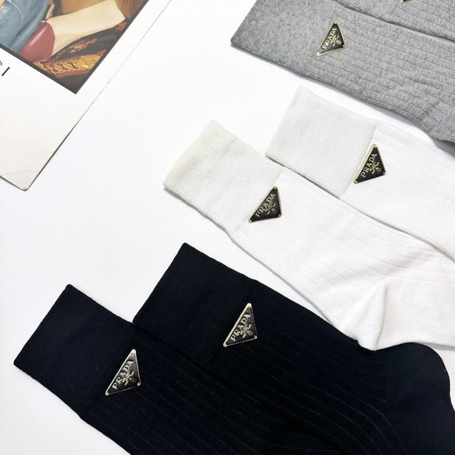 PRADA 26S CREW SOCKS 412440 (1 BOX)