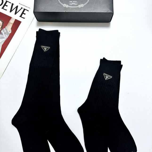 PRADA 26S CREW SOCKS 412441 (1 BOX)