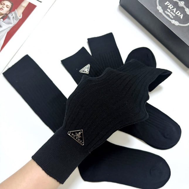 PRADA 26S CREW SOCKS 412441 (1 BOX)
