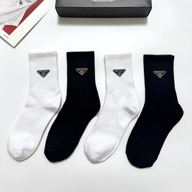 PRADA 26S ANKLE SOCKS 413923 (1 BOX)