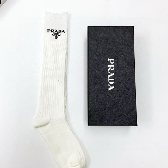 PRADA 26S CREW SOCKS 415683 (1 BOX)