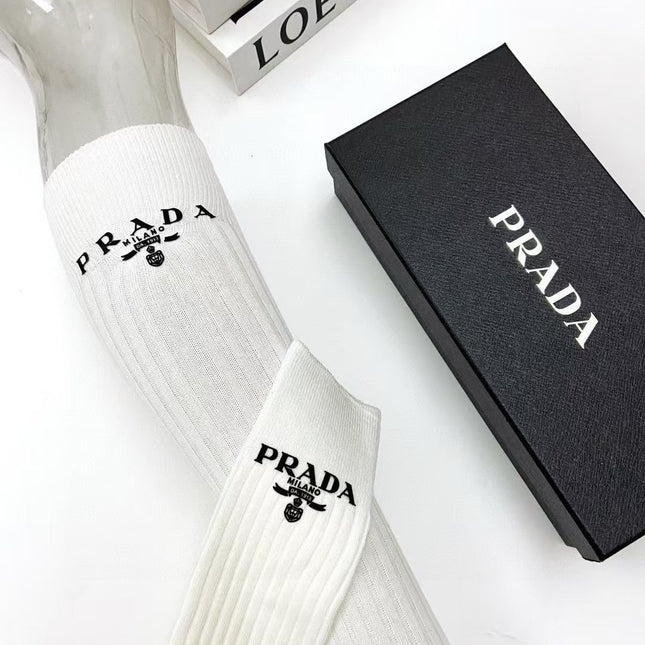 PRADA 26S CREW SOCKS 415683 (1 BOX)