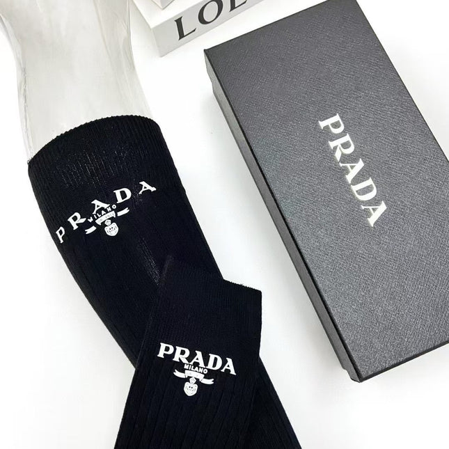 PRADA 26S CREW SOCKS 415685 (1 BOX)