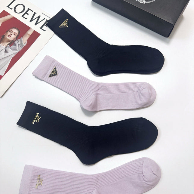 PRADA 26S CREW SOCKS 415687 (1 BOX)