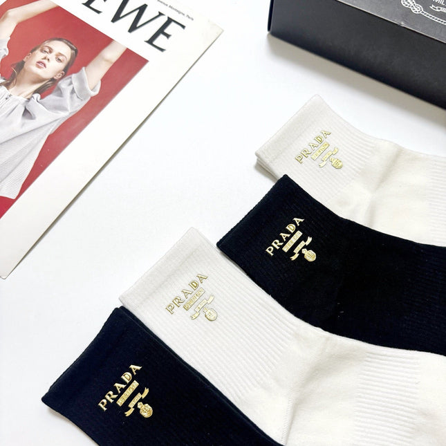 PRADA 26S ANKLE SOCKS 421101 (1 BOX)