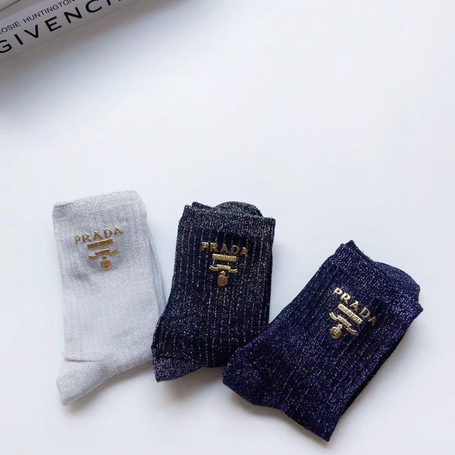 PRADA 26S ANKLE SOCKS 421138 (1 BOX)