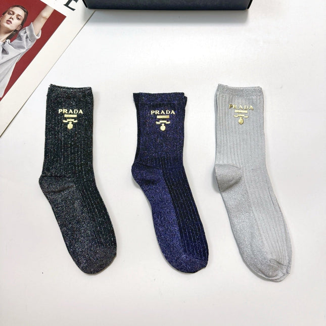 PRADA 26S ANKLE SOCKS 421138 (1 BOX)