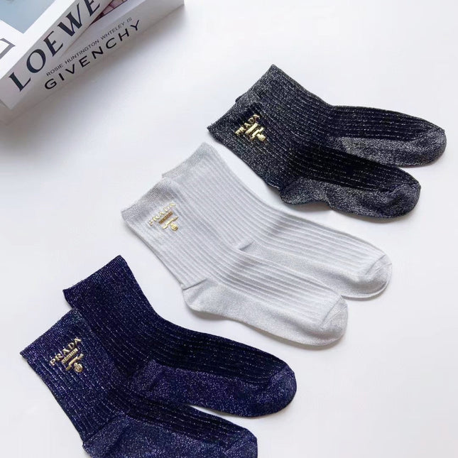 PRADA 26S ANKLE SOCKS 421138 (1 BOX)